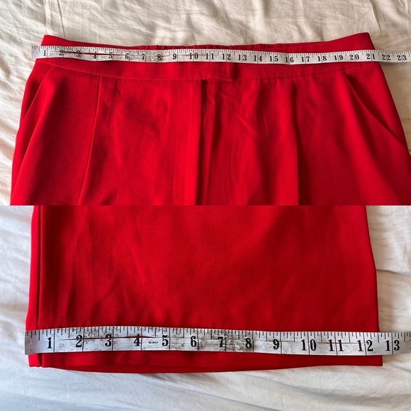 Ever New Nylah Curve Wide Leg Pants 16 Salsa Red - Picture 15 of 15
